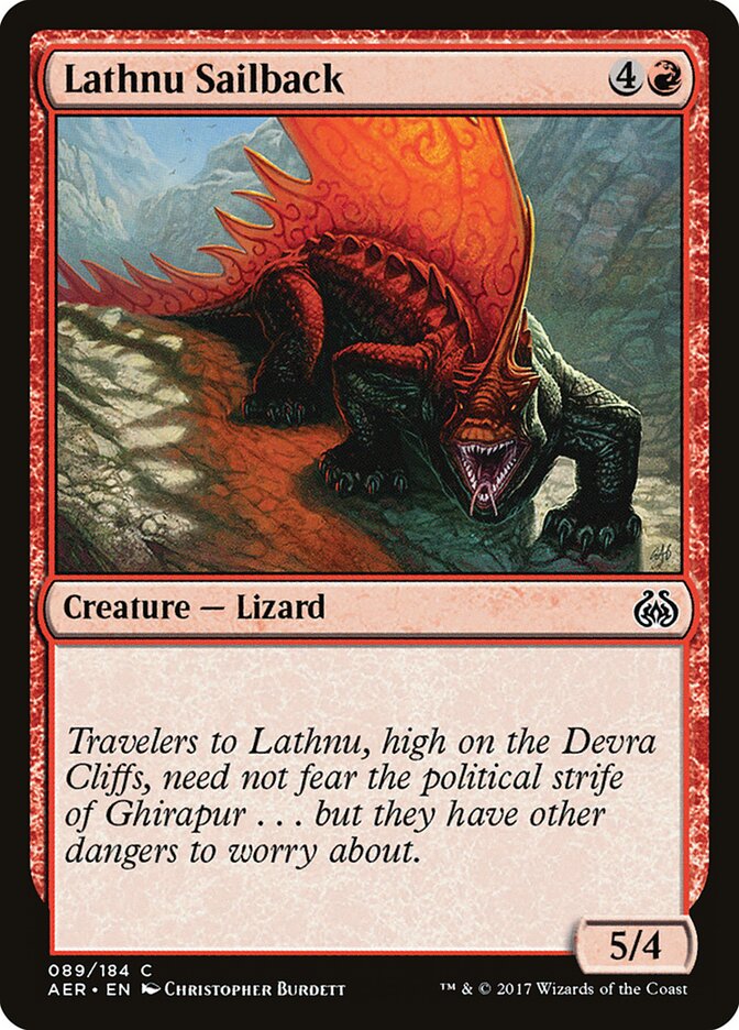 Lathnu Sailback, Aether Revolt · 089/184