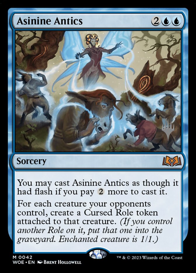 Asinine Antics, Wilds of Eldraine Promos · 0042