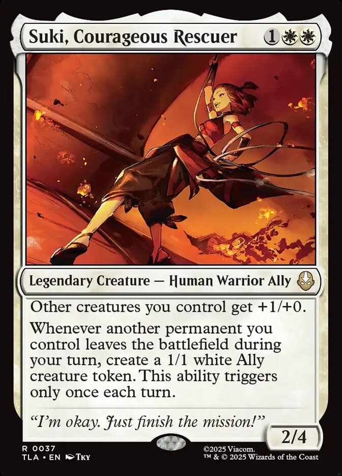Suki, Courageous Rescuer, Avatar: The Last Airbender · 0037