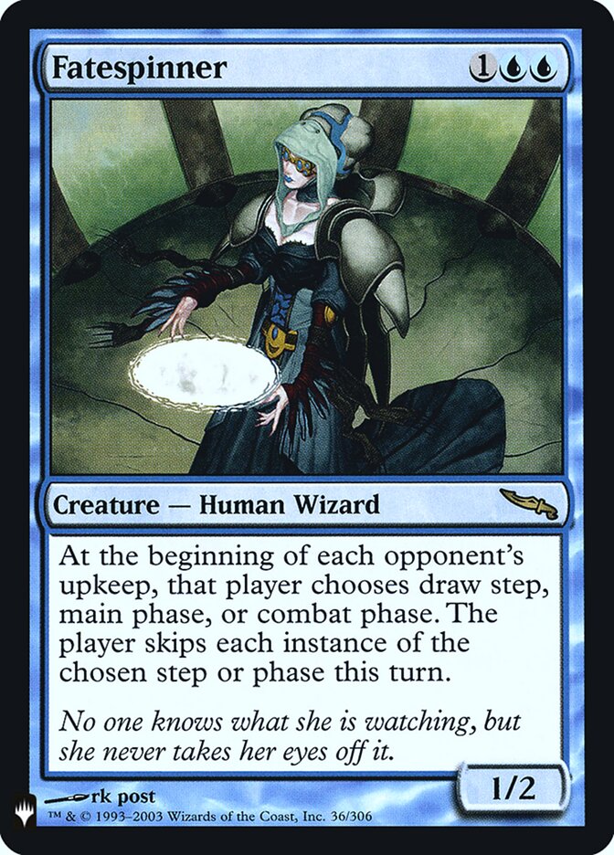 Fatespinner, The List · mrd-36