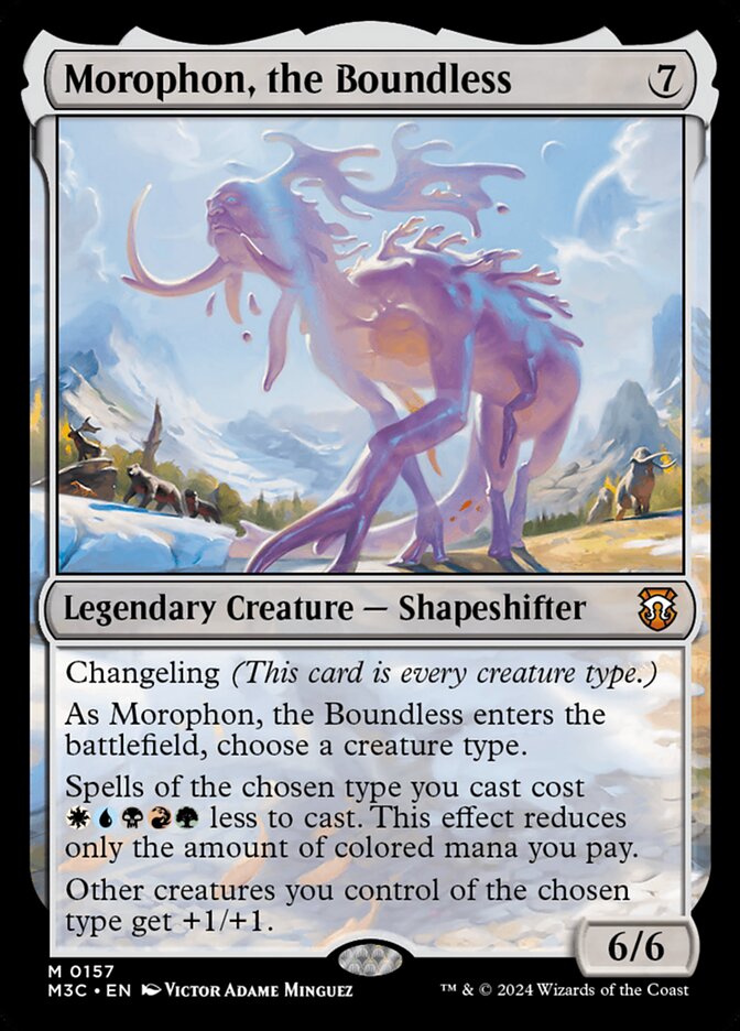 Morophon, the Boundless, Modern Horizons 3 Commander · 0157