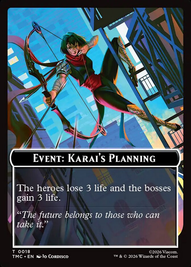 Event: Karai's Planning, Teenage Mutant Ninja Turtles Eternal Tokens · 0018
