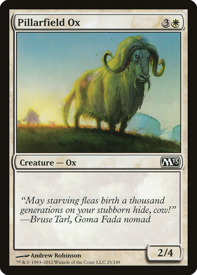 Pillarfield Ox, Magic 2013 · 25/249