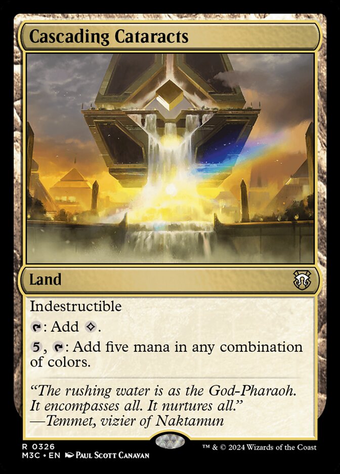 Cascading Cataracts, Modern Horizons 3 Commander · 0326