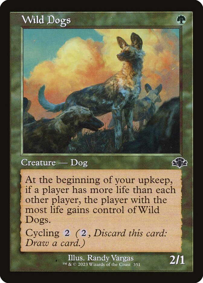 Wild Dogs, Dominaria Remastered · 351