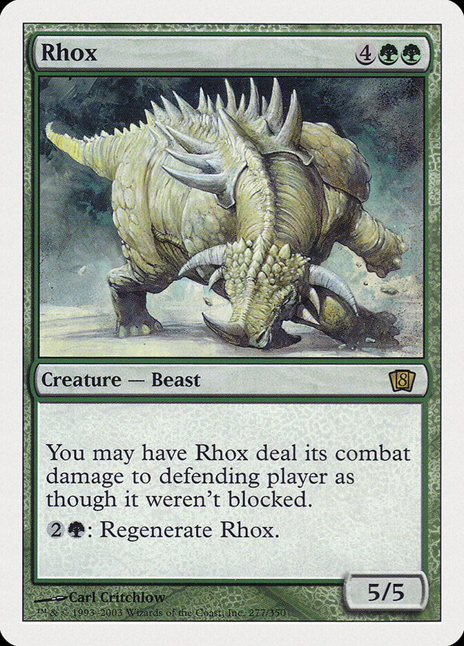 Rhox, Eighth Edition · 277/350