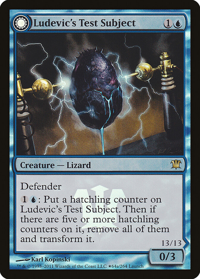 Ludevic's Test Subject // Ludevic's Abomination, Innistrad Promos · 64-star