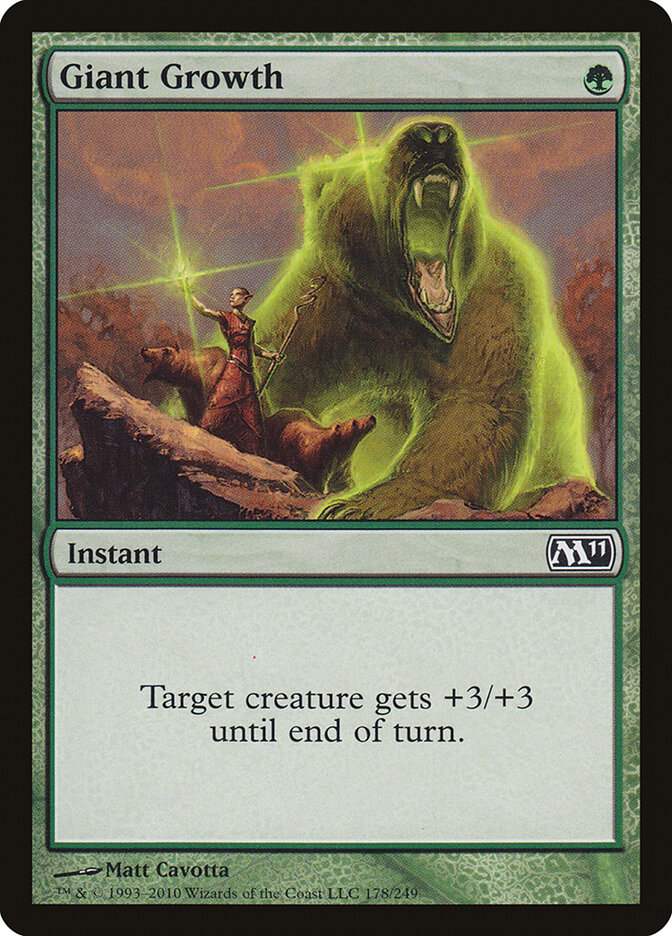 Giant Growth, Magic 2011 · 178/249