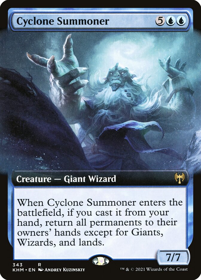 Cyclone Summoner, Kaldheim · 343