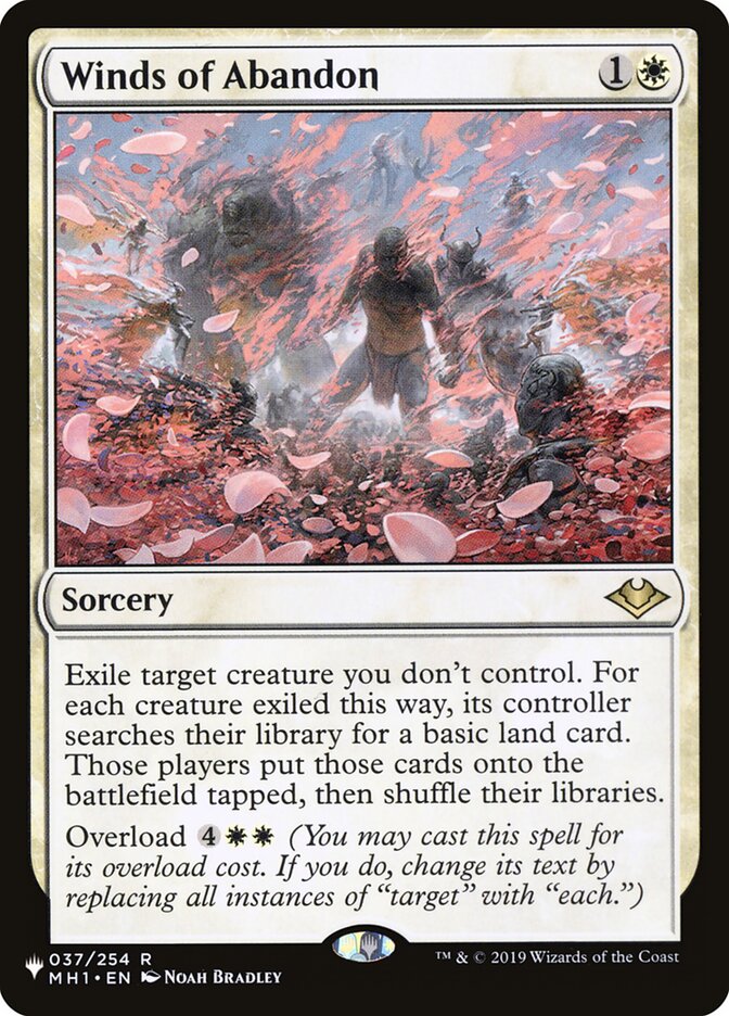 Winds of Abandon, The List · mh1-37