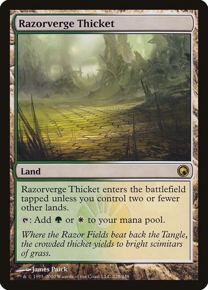 Razorverge Thicket, Scars of Mirrodin · 228/249