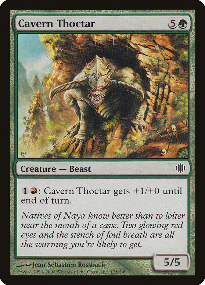 Cavern Thoctar, Shards of Alara · 125/249