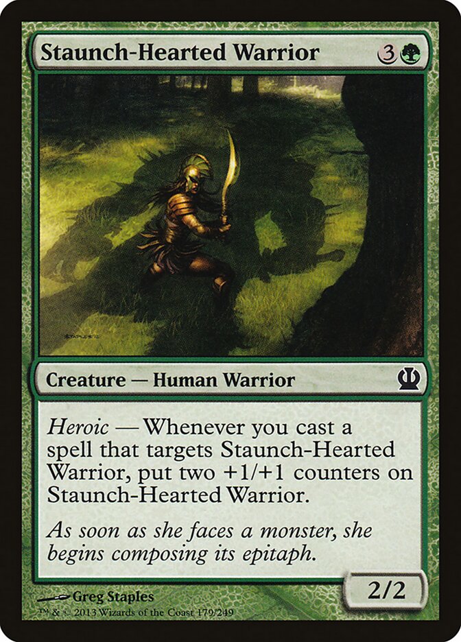 Staunch-Hearted Warrior, Theros · 179/249