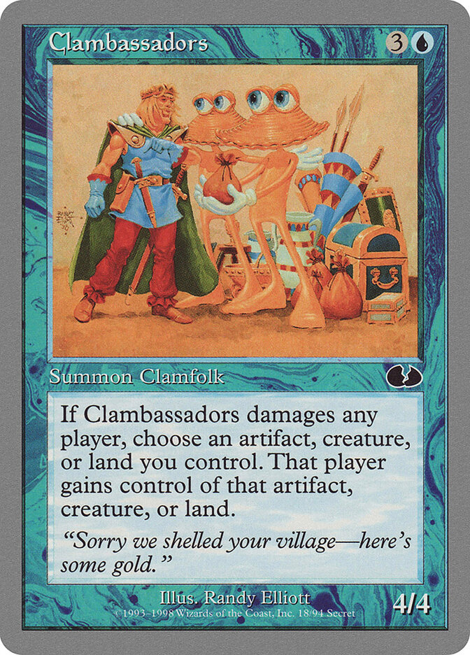 Clambassadors, Unglued · 18/94