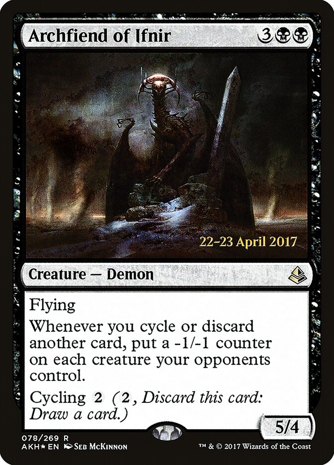 Archfiend of Ifnir, Amonkhet Promos · 078/269