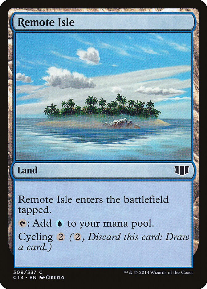 Remote Isle, Commander 2014 · 309/337