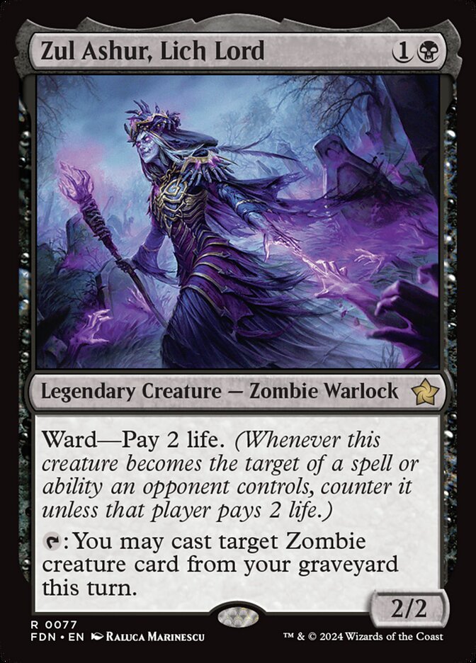 Zul Ashur, Lich Lord, Foundations · 0077