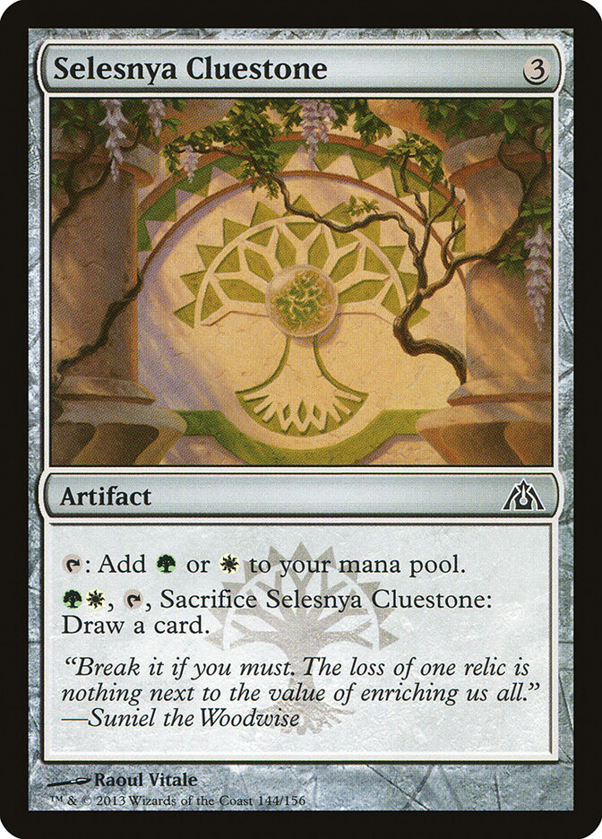Selesnya Cluestone, Dragon's Maze · 144/156
