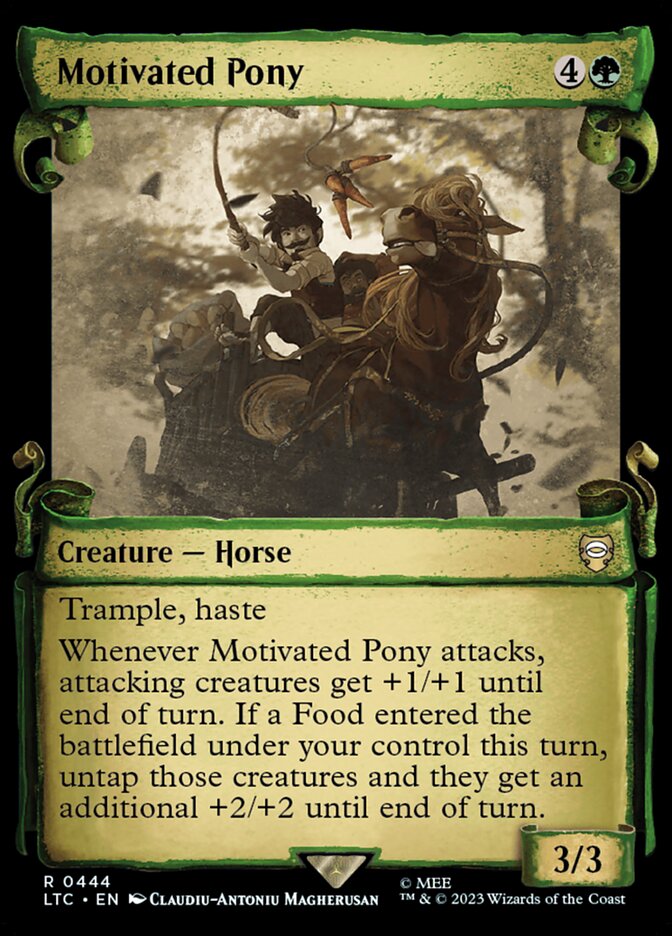 Motivated Pony, Tales of Middle-earth Commander · 0444