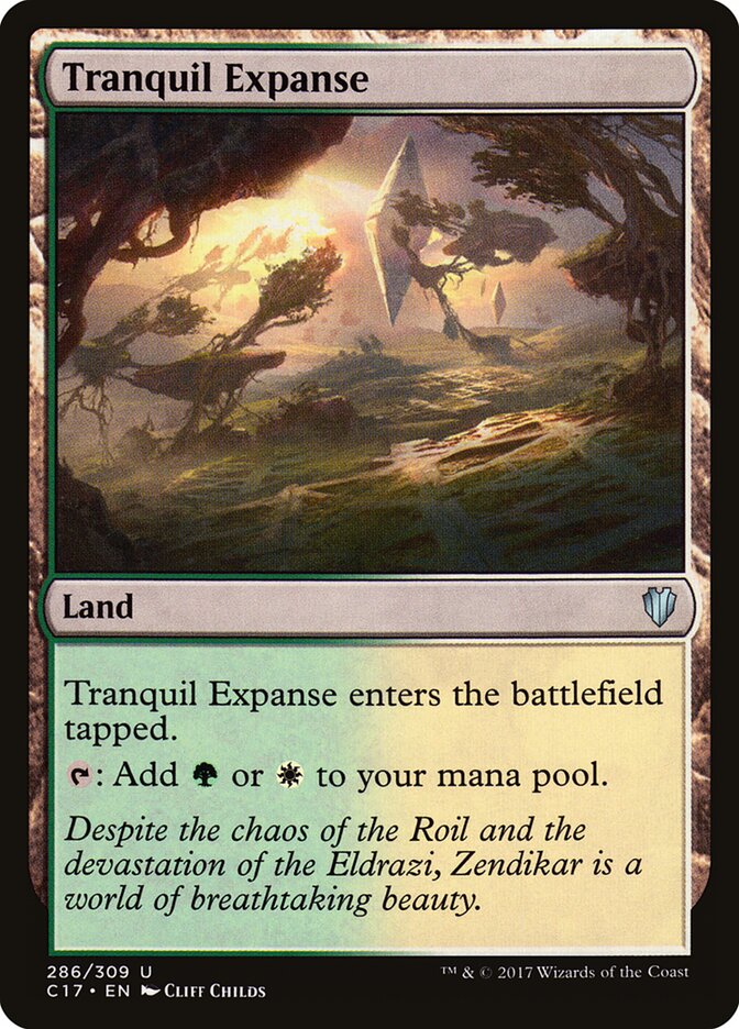 Tranquil Expanse, Commander 2017 · 286/309