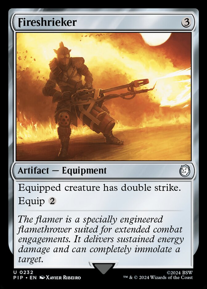 Fireshrieker, Fallout · 0232