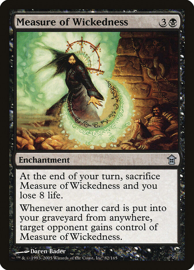 Measure of Wickedness, Saviors of Kamigawa · 82/165