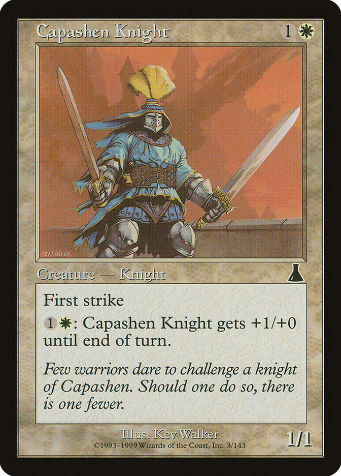 Capashen Knight, Urza's Destiny · 3/143