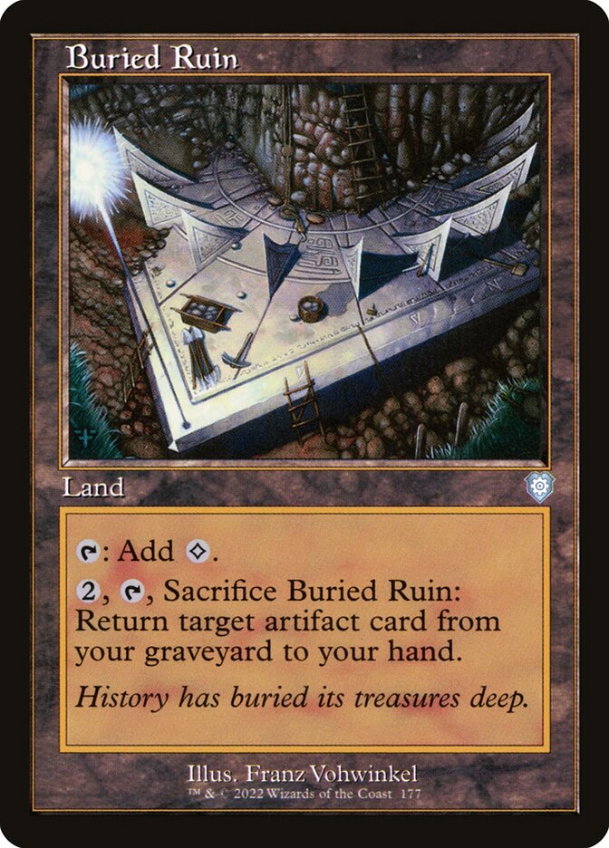 Buried Ruin, The Brothers' War Commander · 177