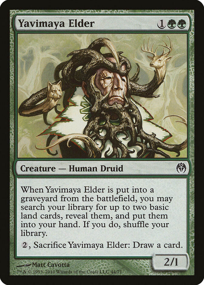 Yavimaya Elder, Duel Decks: Phyrexia vs. the Coalition · 44/71