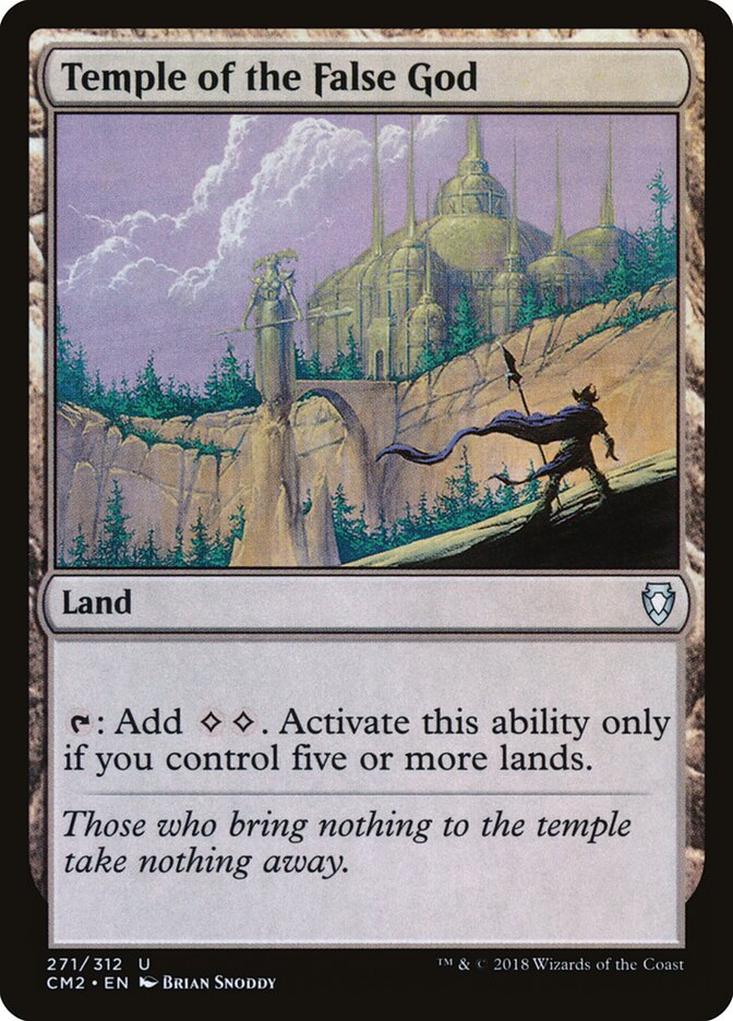 Temple of the False God, Commander Anthology Volume II · 271/312