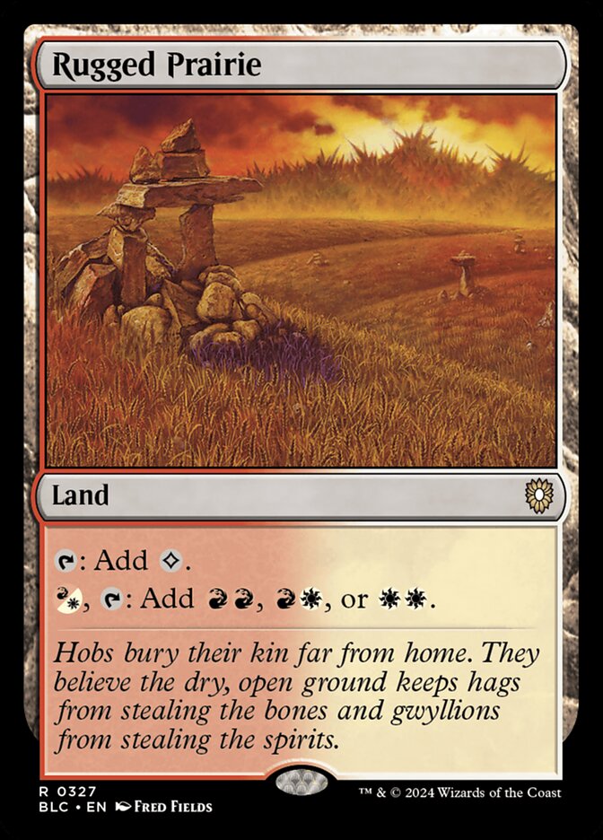 Rugged Prairie, Bloomburrow Commander · 0327