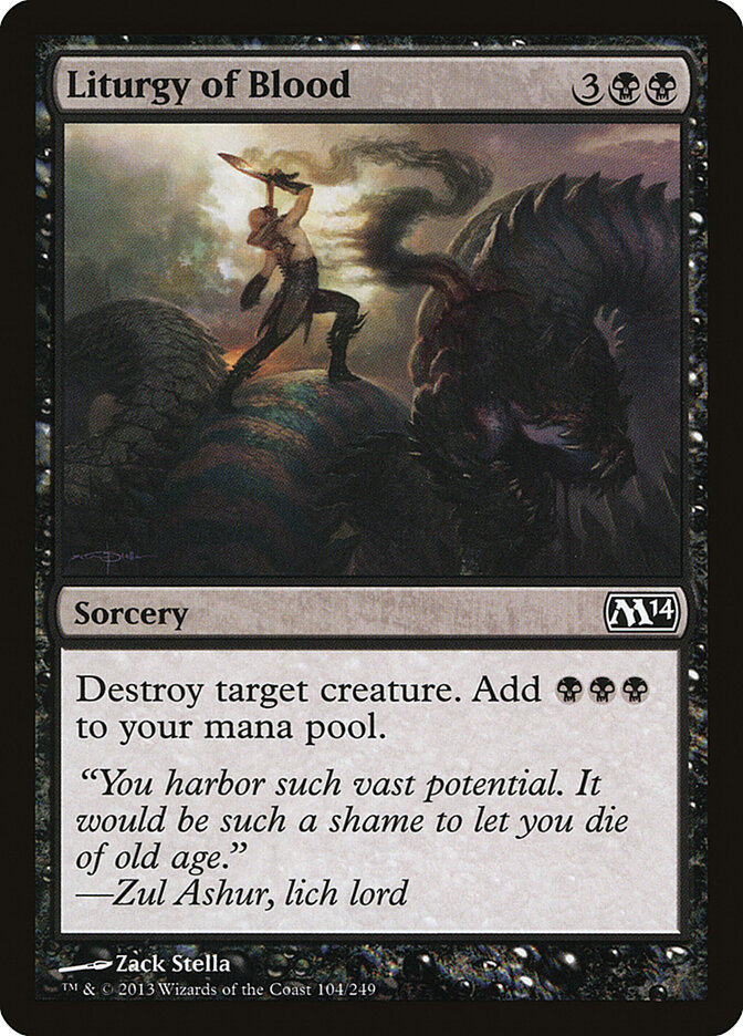 Liturgy of Blood, Magic 2014 · 104/249