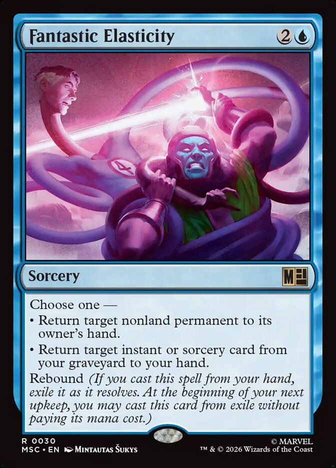 Fantastic Elasticity, Marvel Super Heroes Commander · 0030