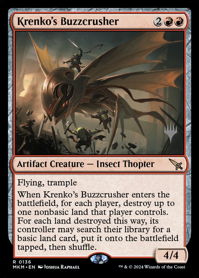 Krenko's Buzzcrusher, Murders at Karlov Manor Promos · 0136
