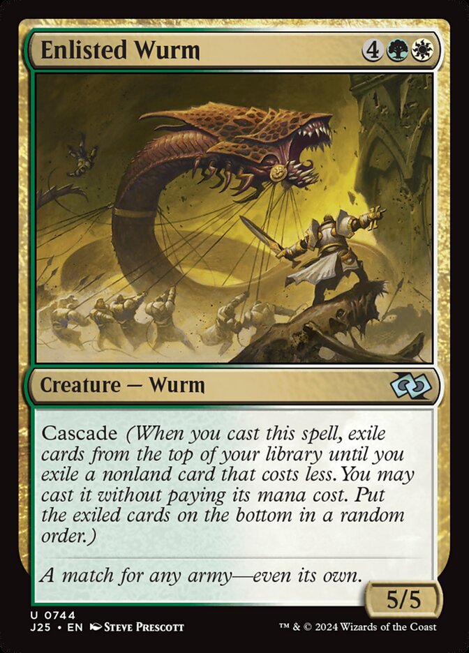 Enlisted Wurm, Foundations Jumpstart · 0744