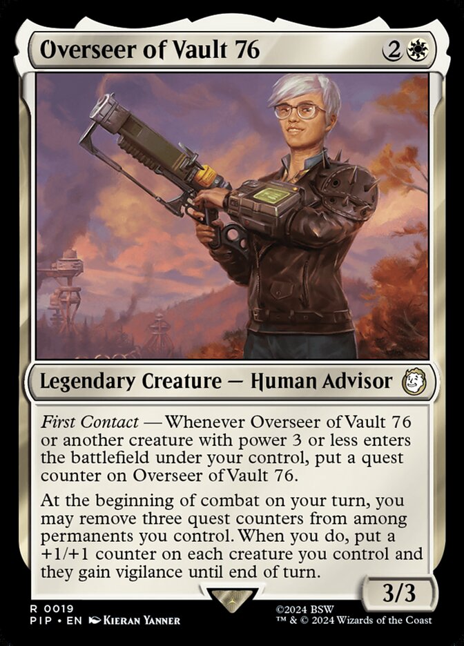 Overseer of Vault 76, Fallout · 0019