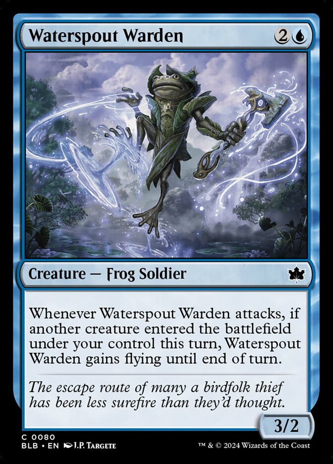 Waterspout Warden, Bloomburrow · 0080