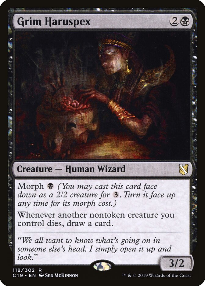 Grim Haruspex, Commander 2019 · 118/302