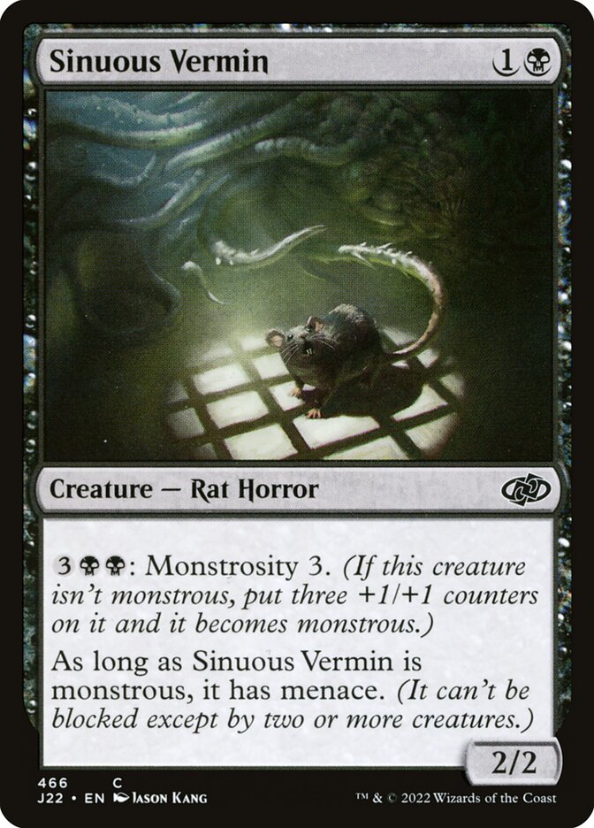 Sinuous Vermin, Jumpstart 2022 · 466