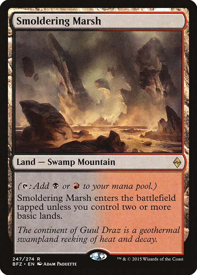 Smoldering Marsh, Battle for Zendikar · 247/274
