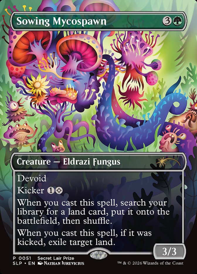 Sowing Mycospawn, Secret Lair Promo · 051