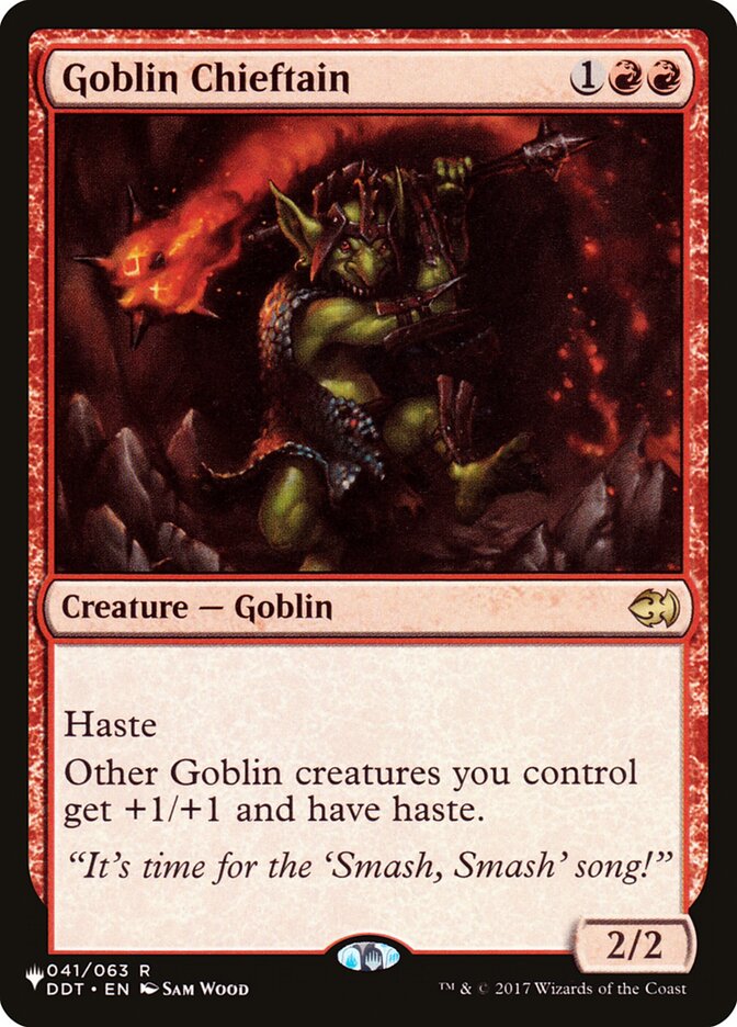 Goblin Chieftain, The List · ddt-41