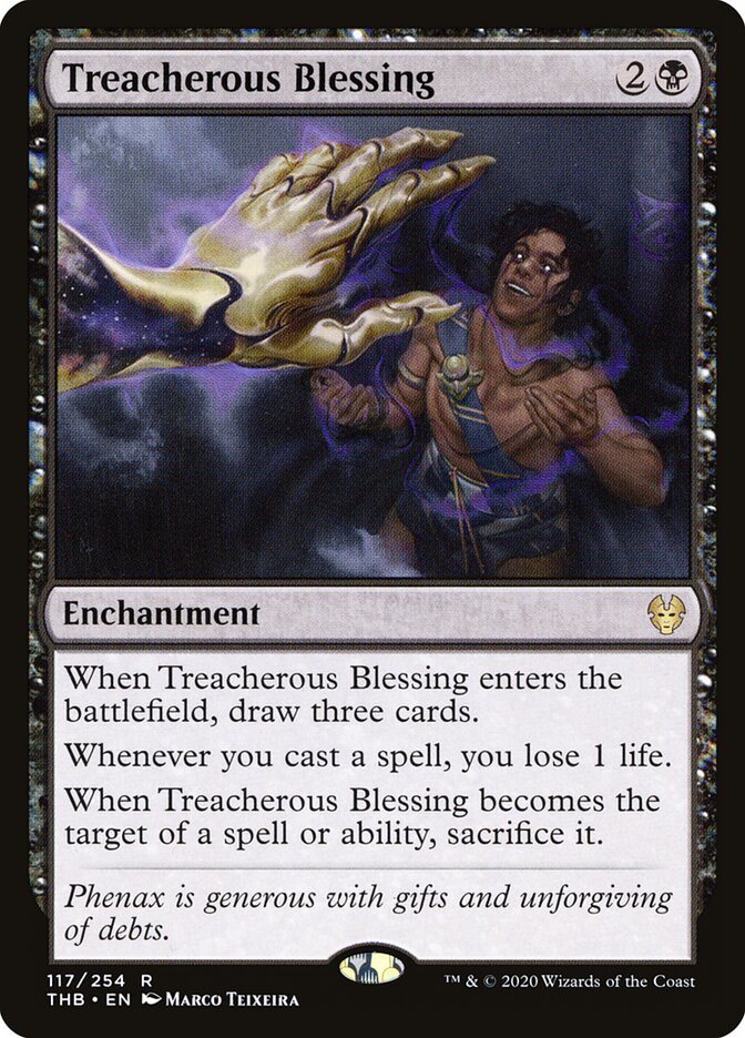 Treacherous Blessing, Theros Beyond Death · 117/254
