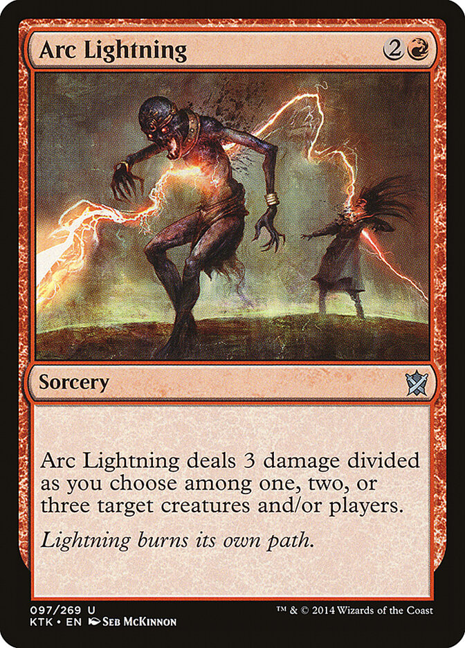 Arc Lightning, Khans of Tarkir · 097/269