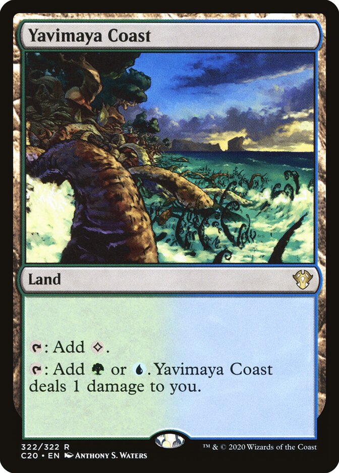 Yavimaya Coast, Commander 2020 · 322/322