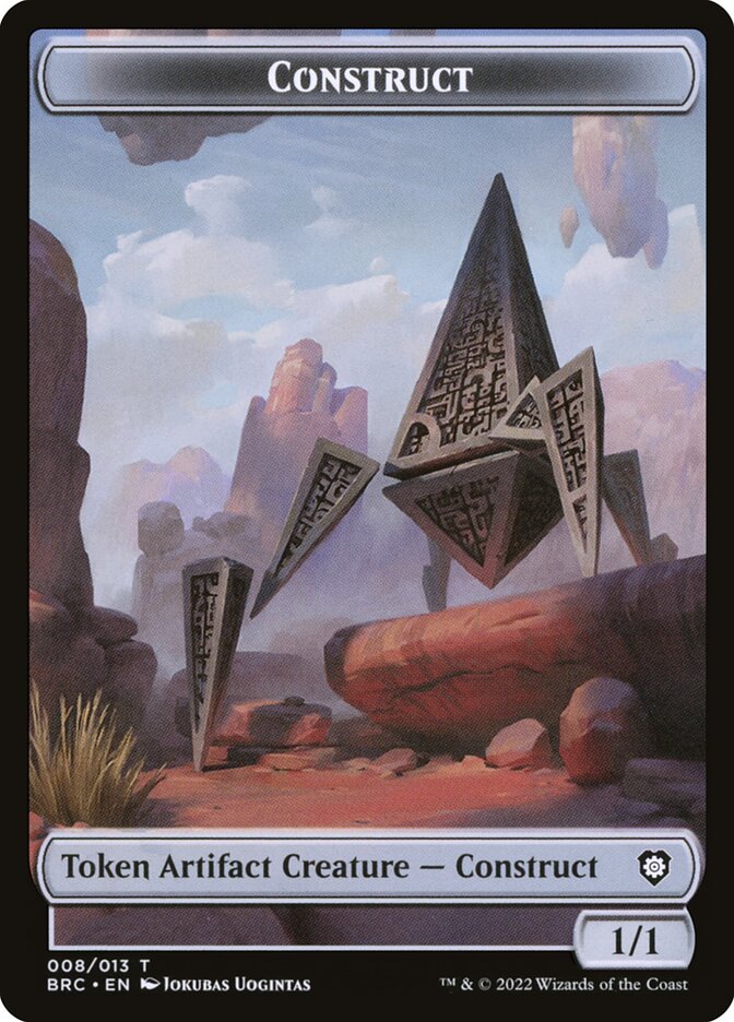 Construct, The Brothers' War Commander Tokens · 008