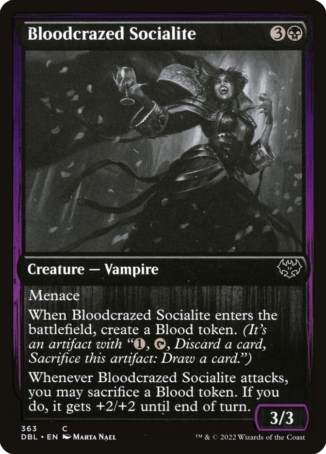 Bloodcrazed Socialite, Innistrad: Double Feature · 363/534