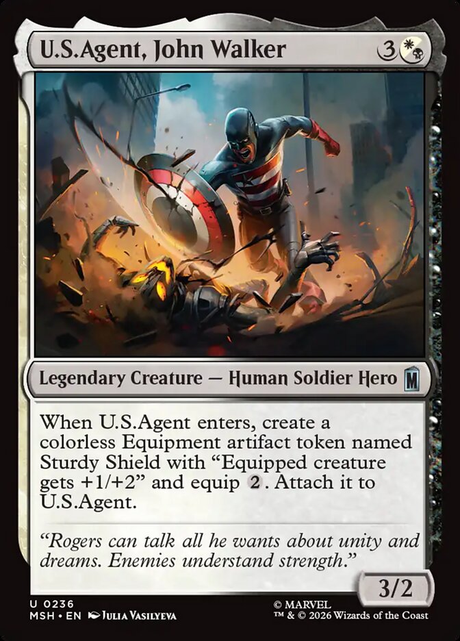 U.S.Agent, John Walker, Marvel Super Heroes · 0236