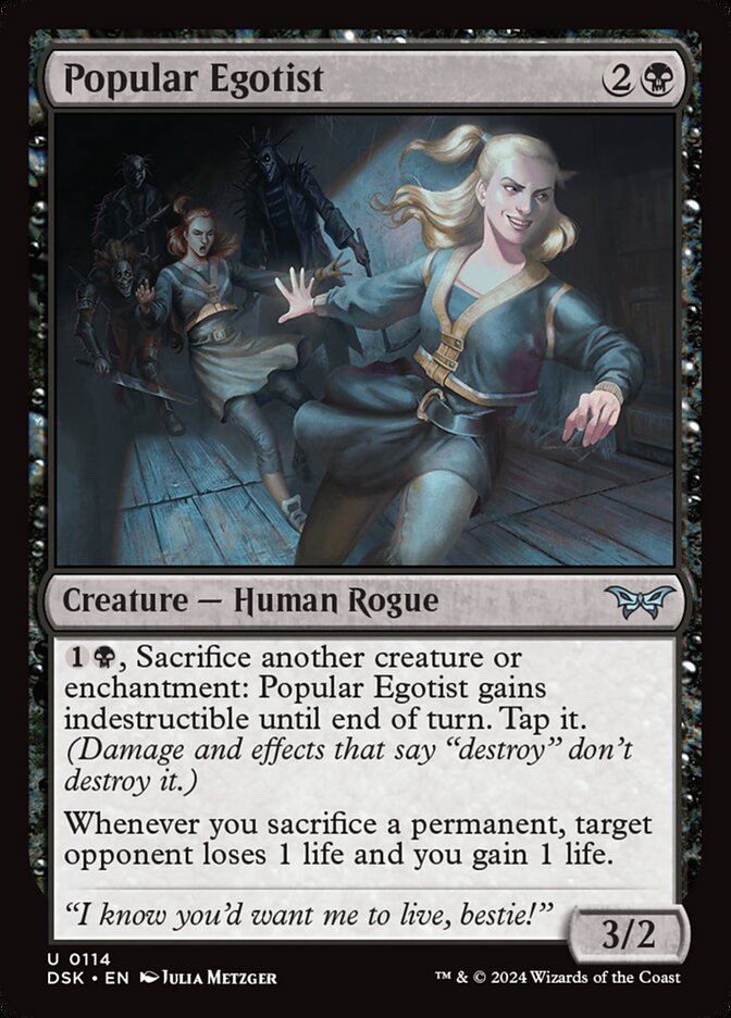 Popular Egotist, Duskmourn: House of Horror · 0114