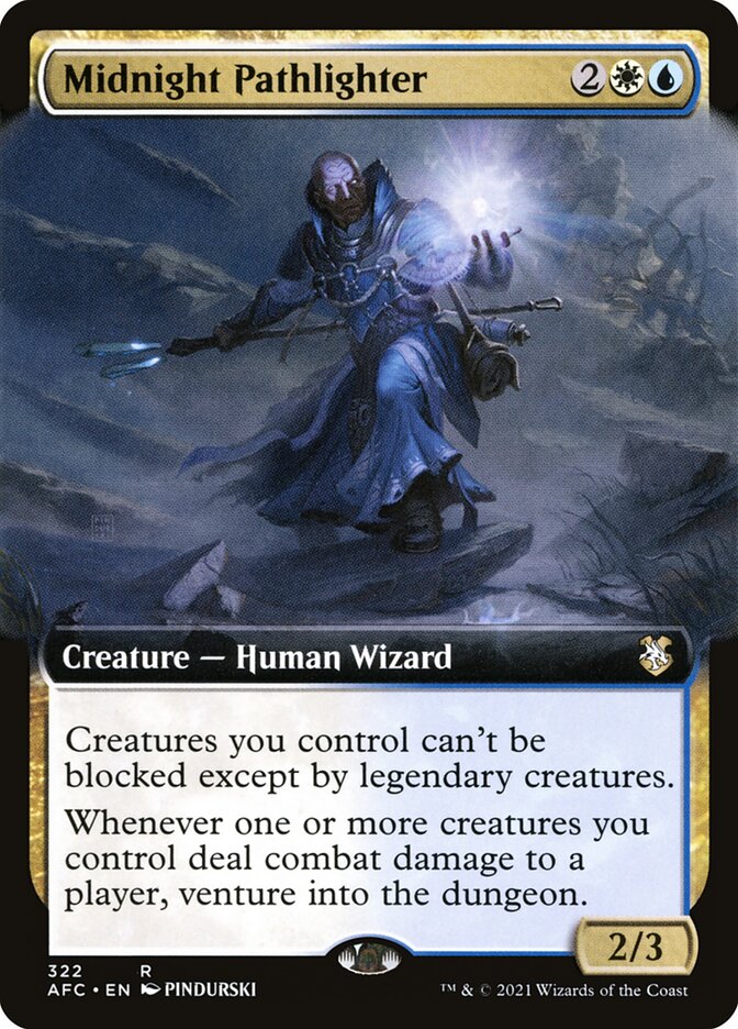 Midnight Pathlighter, Forgotten Realms Commander · 322